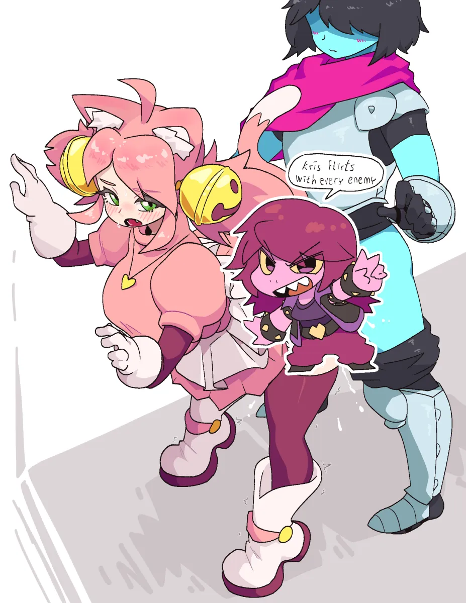 Kris (Deltarune), Kris (Dark World) (Deltarune) by Neamosub