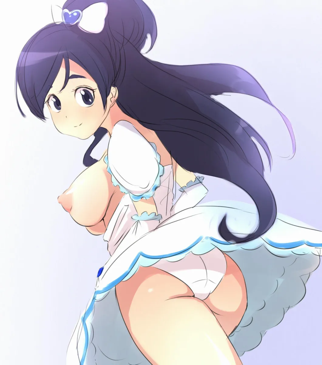 Yukishiro Honoka, Cure White by Otohime (Youngest Princess)