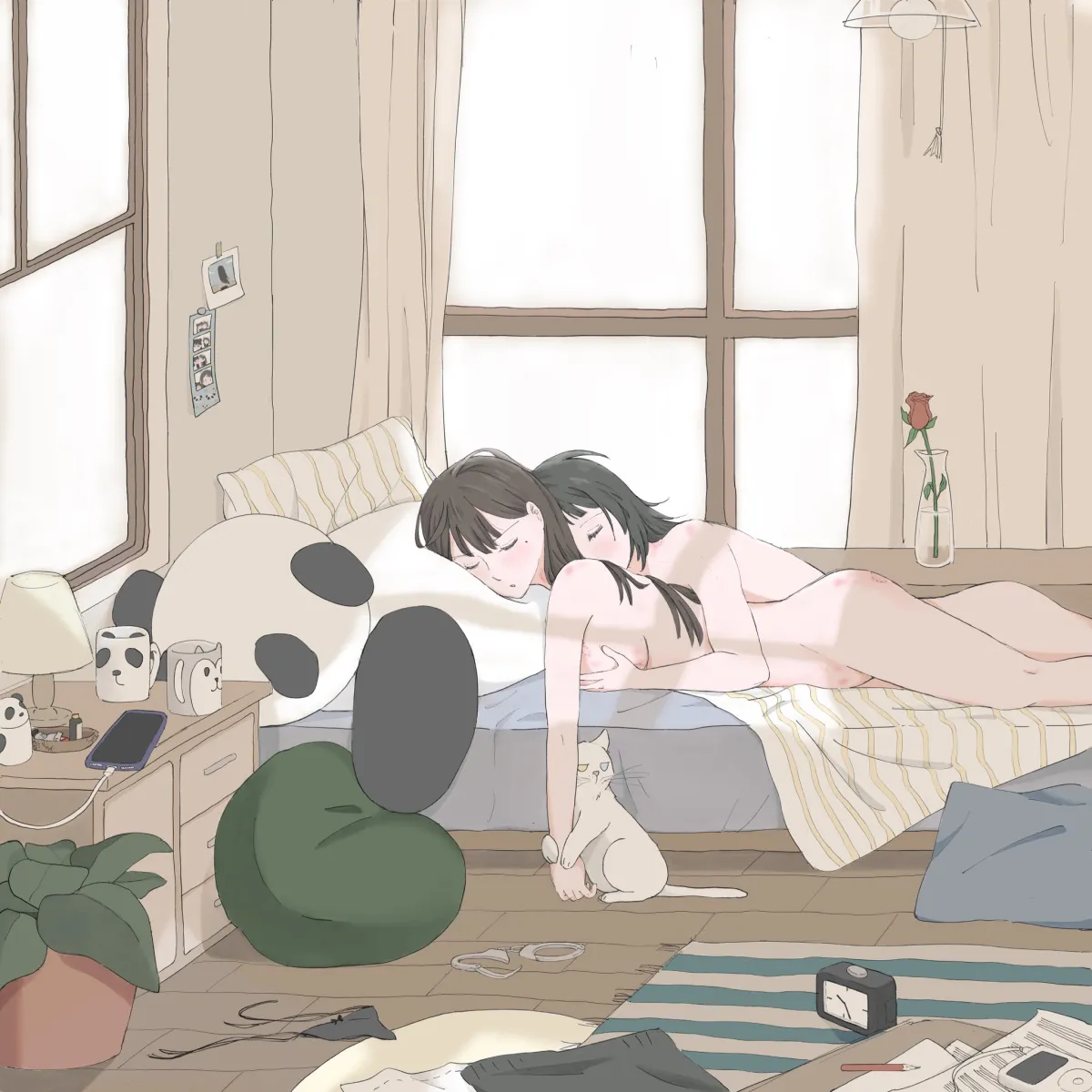 Shiina Taki, Yahata Umiri by I Love Lesbian