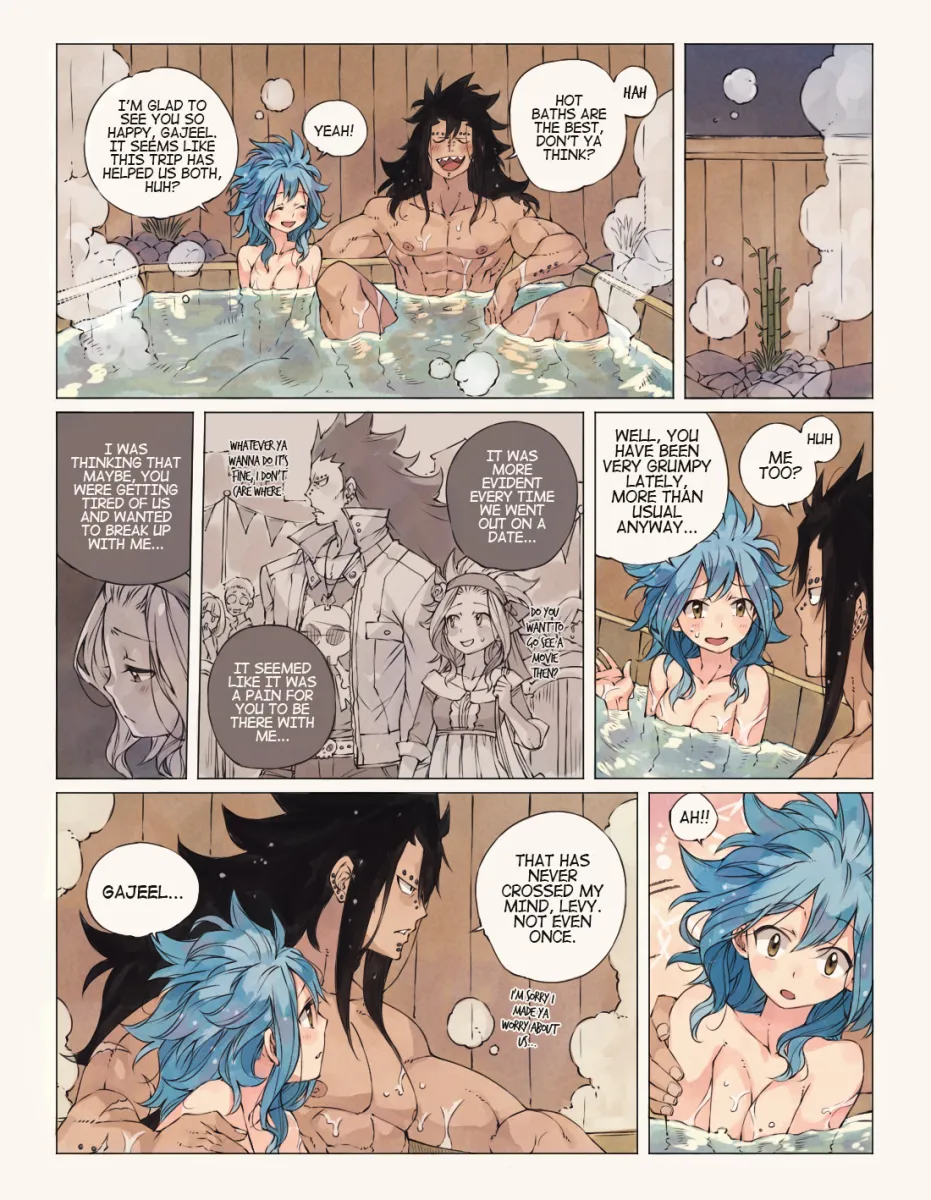 Gajeel Redfox, Levy Mcgarden by Rusky