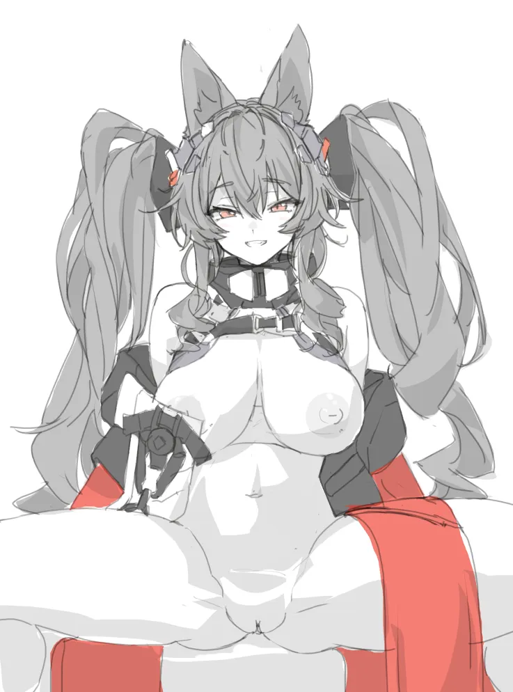 Angelina (Arknights), Gilberta (Arknights) by Yu-Ves