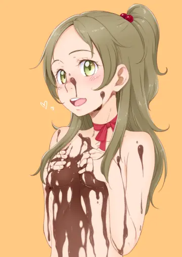 Chocolate On Breasts