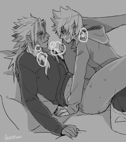 Roxas, Xemnas by Nukaduke000