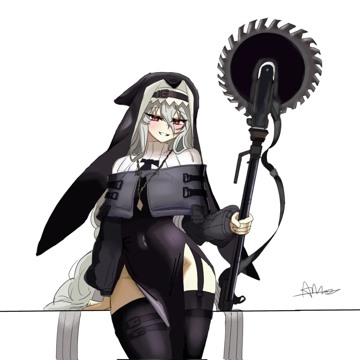 Specter (Arknights) by Ame Lane