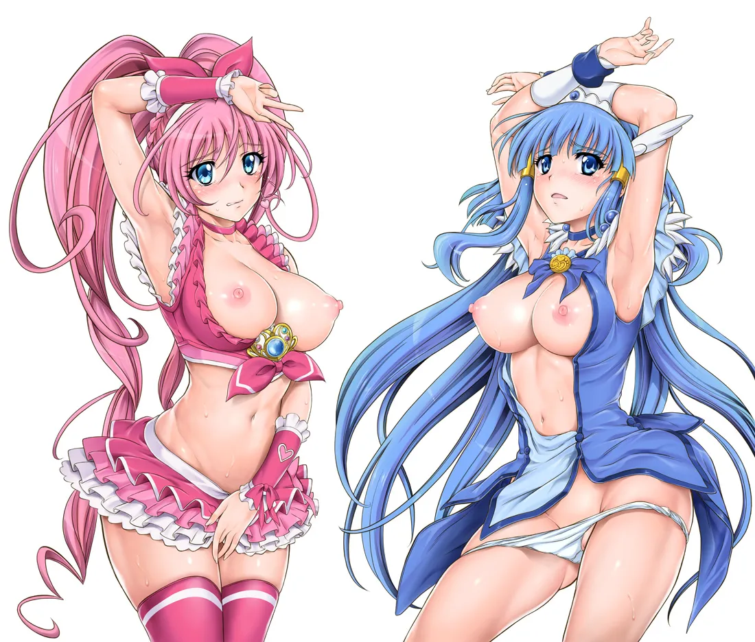 Aoki Reika, Houjou Hibiki by Cyclone (Reizei)