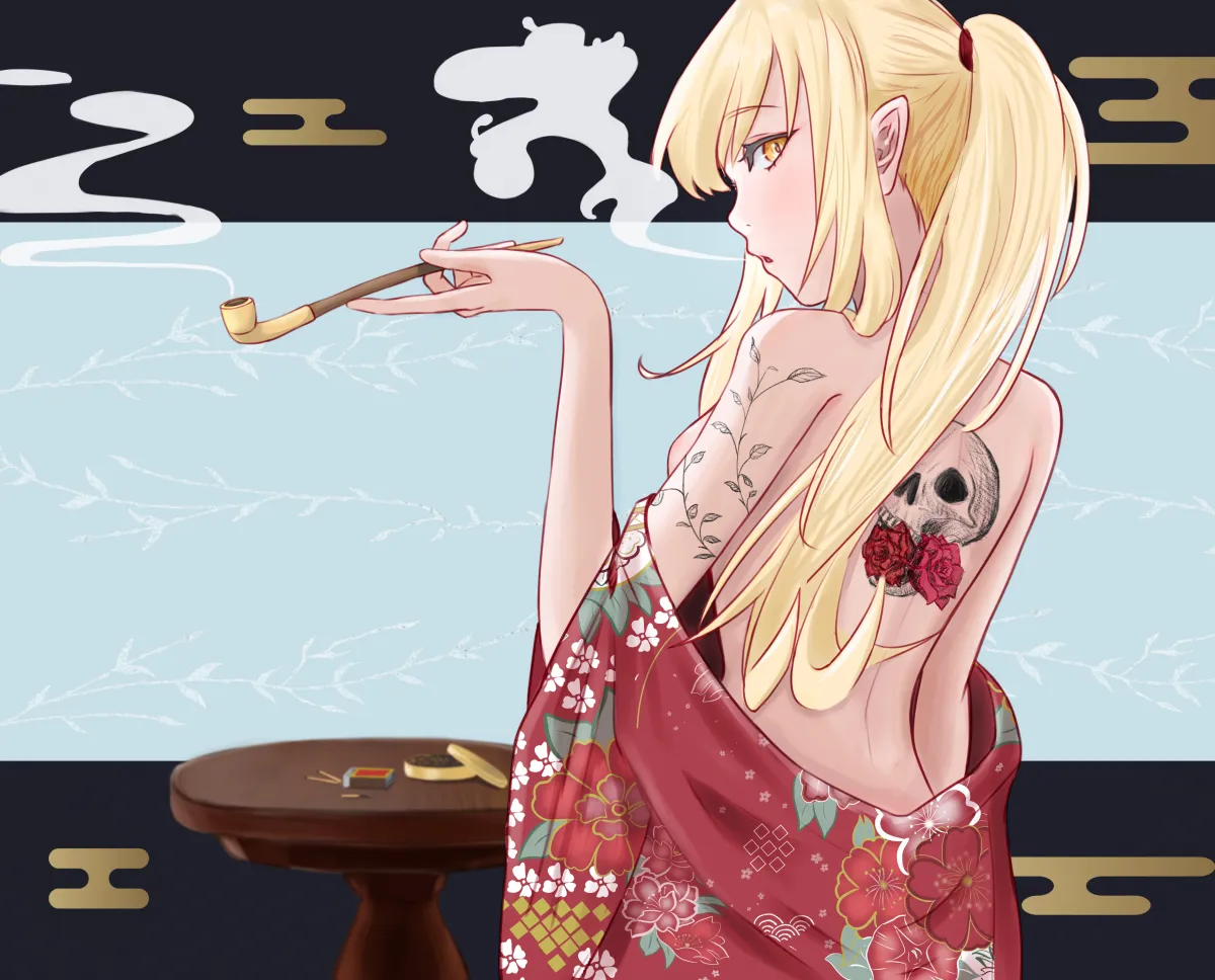 Oshino Shinobu, Kiss-Shot Acerola-Orion Heart-Under-Blade by Runyo (Yale12312)