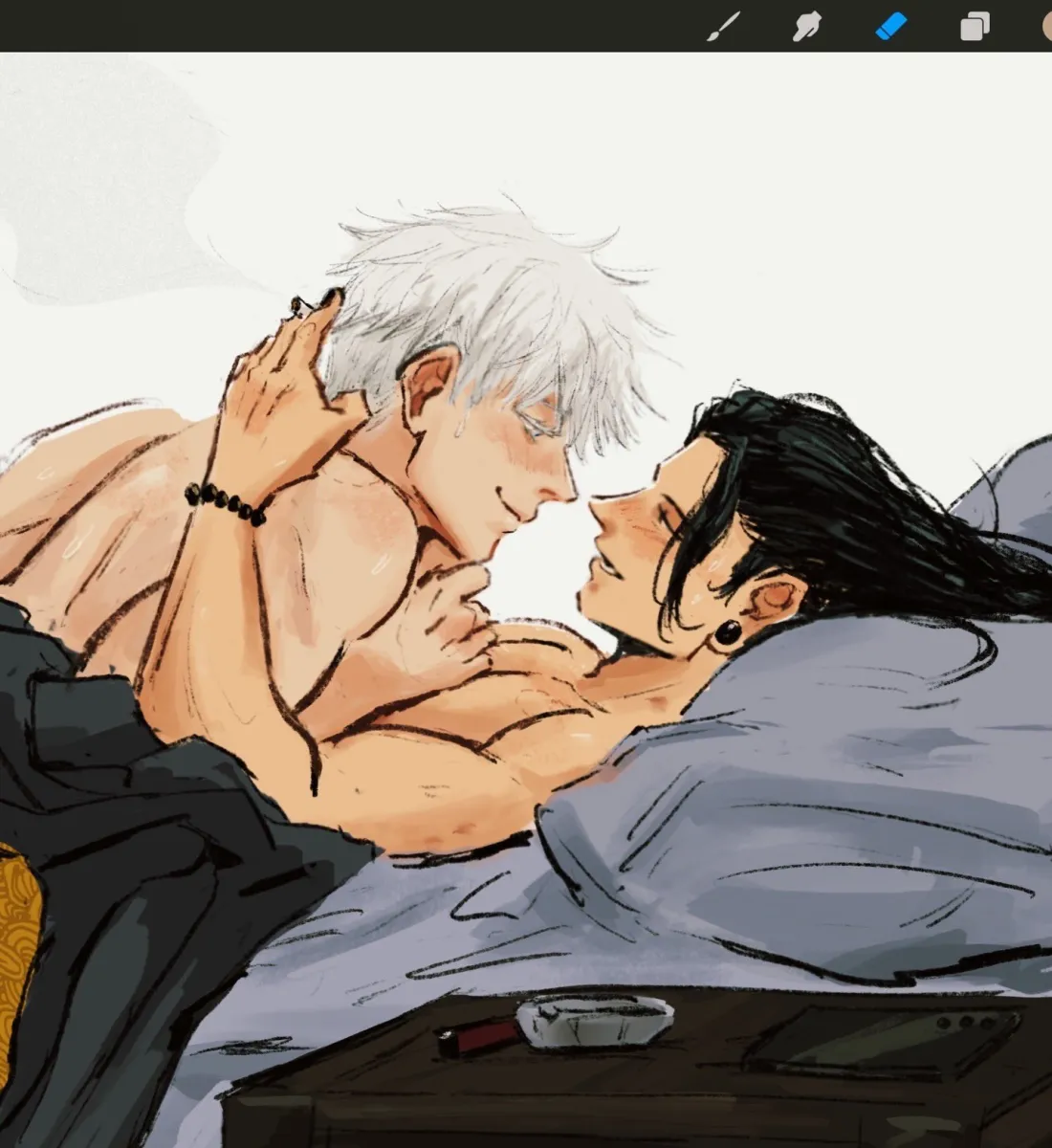 Gojo Satoru, Geto Suguru by Nalonzooo