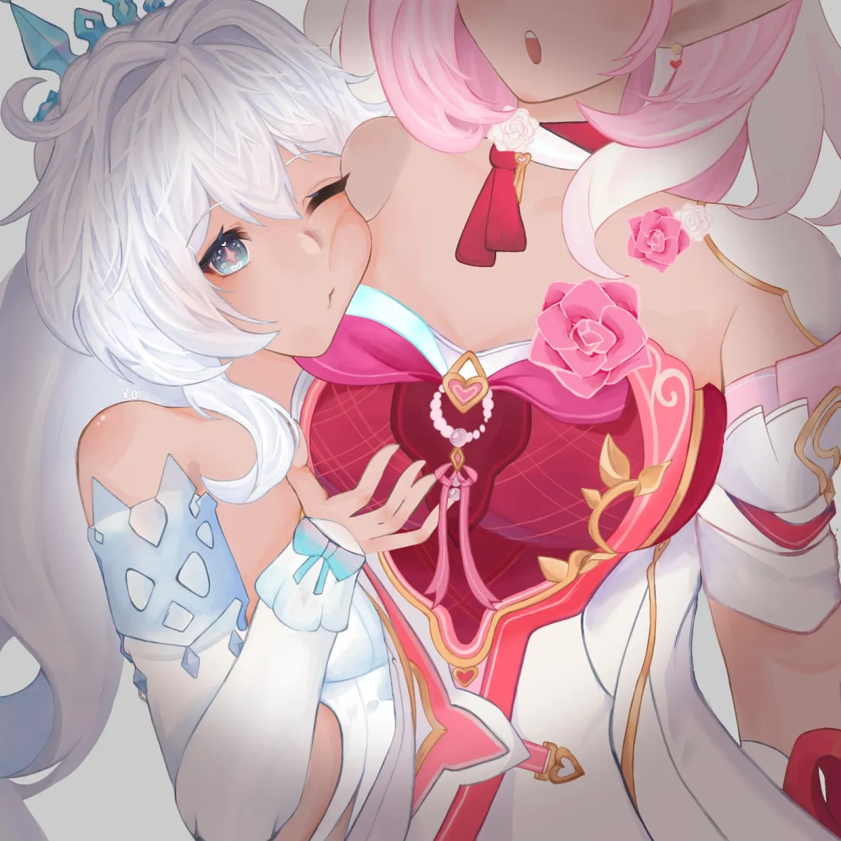 Elysia (Honkai Impact), Kiana Kaslana by Nanakoio