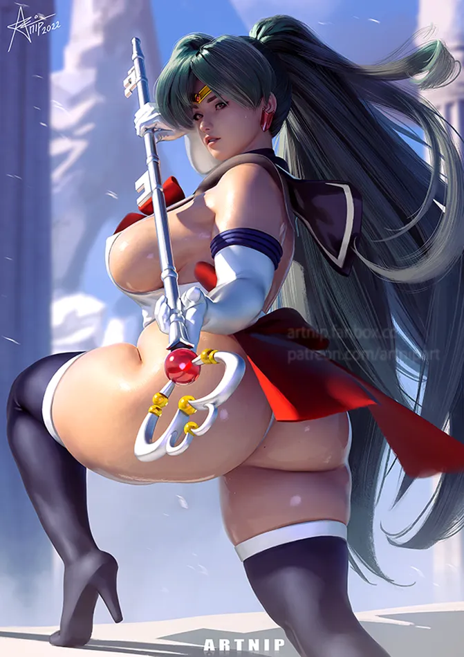 Meiou Setsuna, Sailor Pluto by Artnip