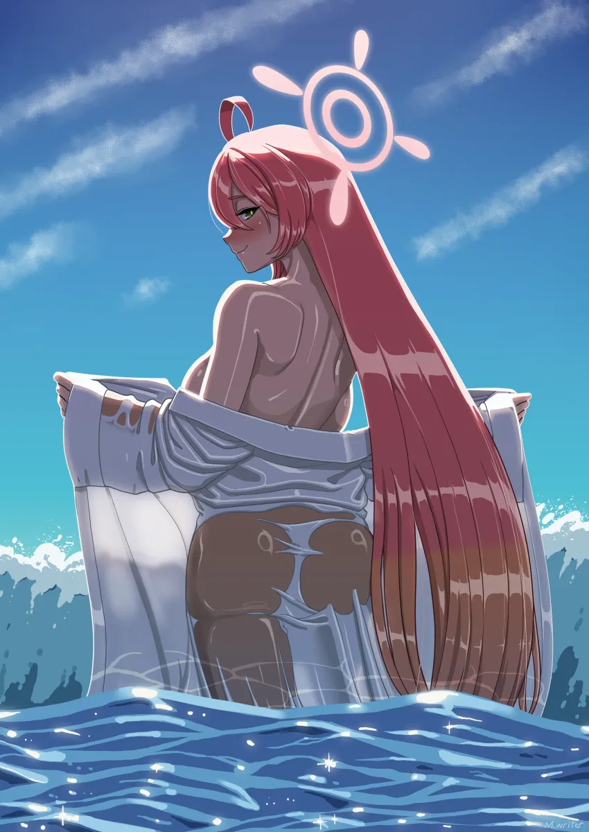 Hanako (Blue Archive), Hanako (Swimsuit) (Blue Archive) by Qiannian Zuojia