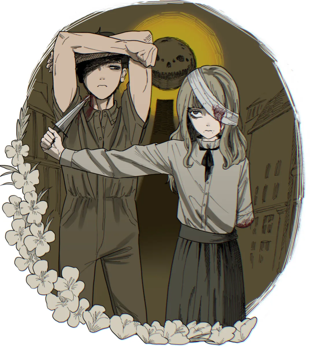 Marina (Fear & Hunger), Levi (Fear & Hunger) by Abyssgummy