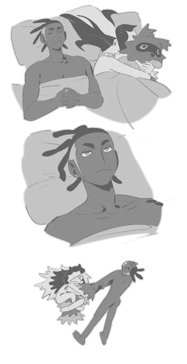 Raihan (Pokemon), Piers (Pokemon) by Molymes