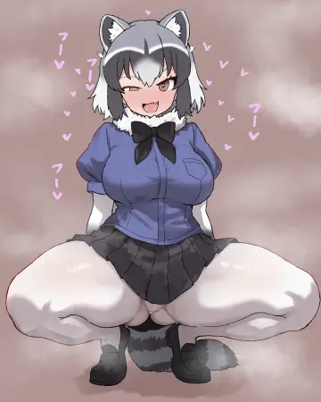 Common Raccoon (Kemono Friends) rule 34