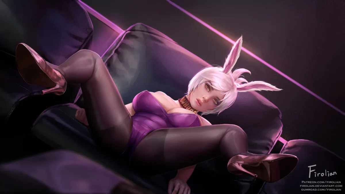 Riven (League), Battle Bunny Riven by Firolian