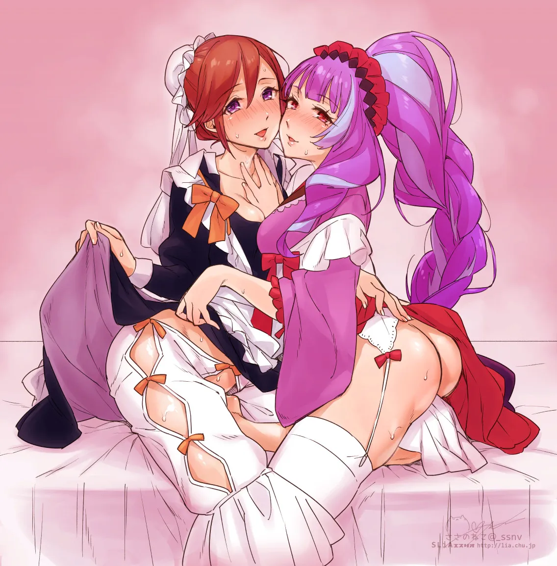Mikumo Guynemer, Kaname Buccaneer by Sasanoneko