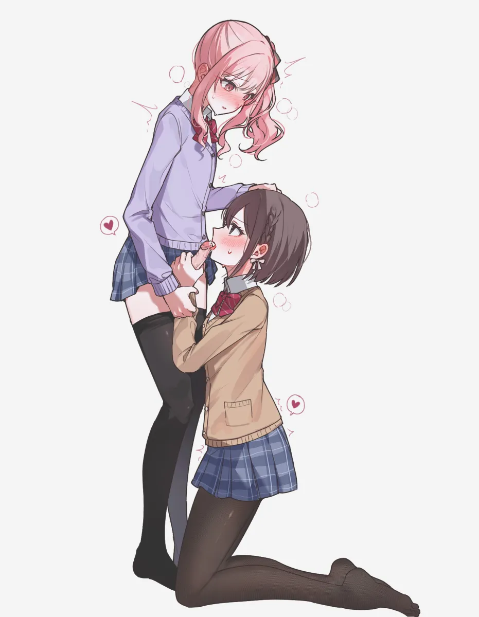Akiyama Mizuki, Shinonome Ena by Vmtpzk