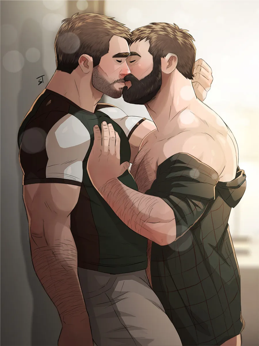 Chris Redfield, Joel (The Last Of Us) by Jojiart