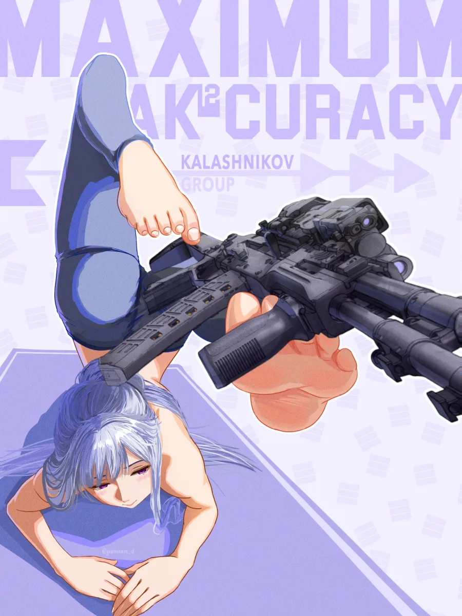 Ak-12 (Girls' Frontline) by Dgkamikaze