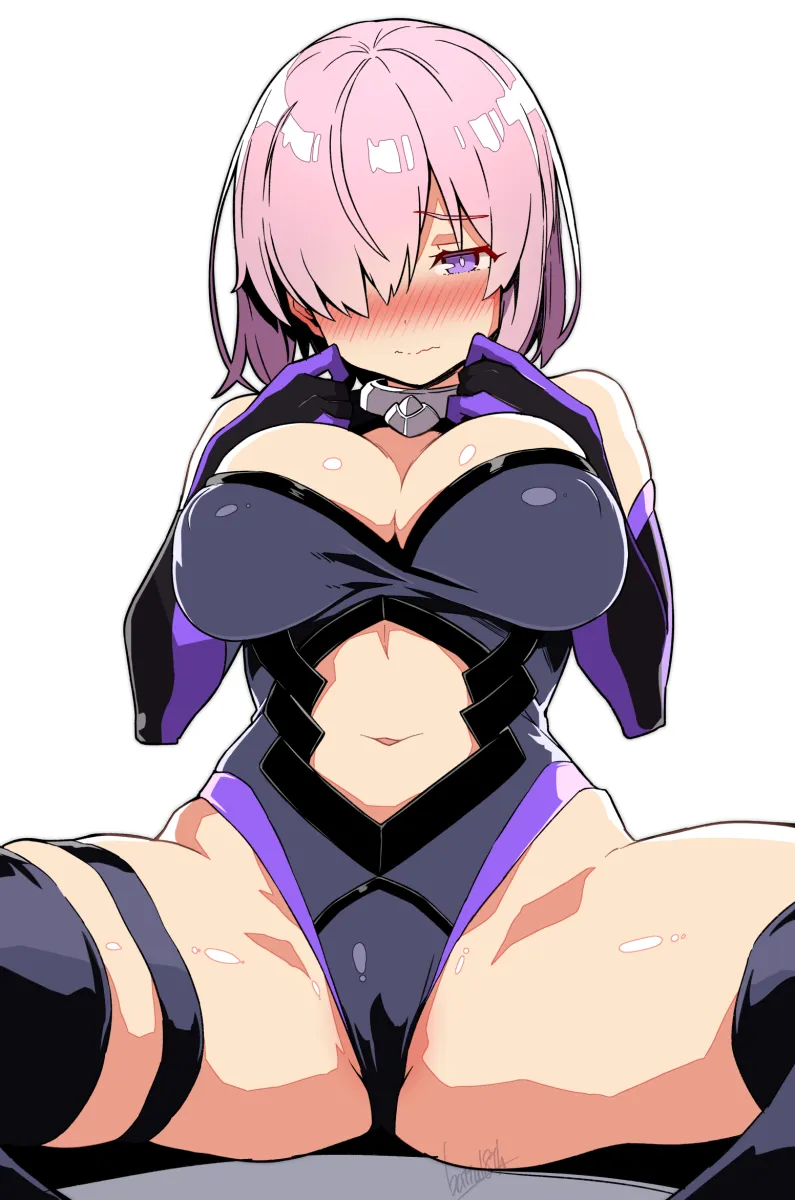 Mash Kyrielight, Mash Kyrielight (Demi-Servant) by Batta 16-Sei