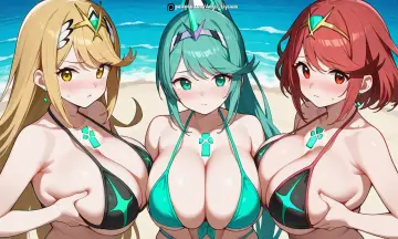 Pneuma (Xenoblade) rule 34