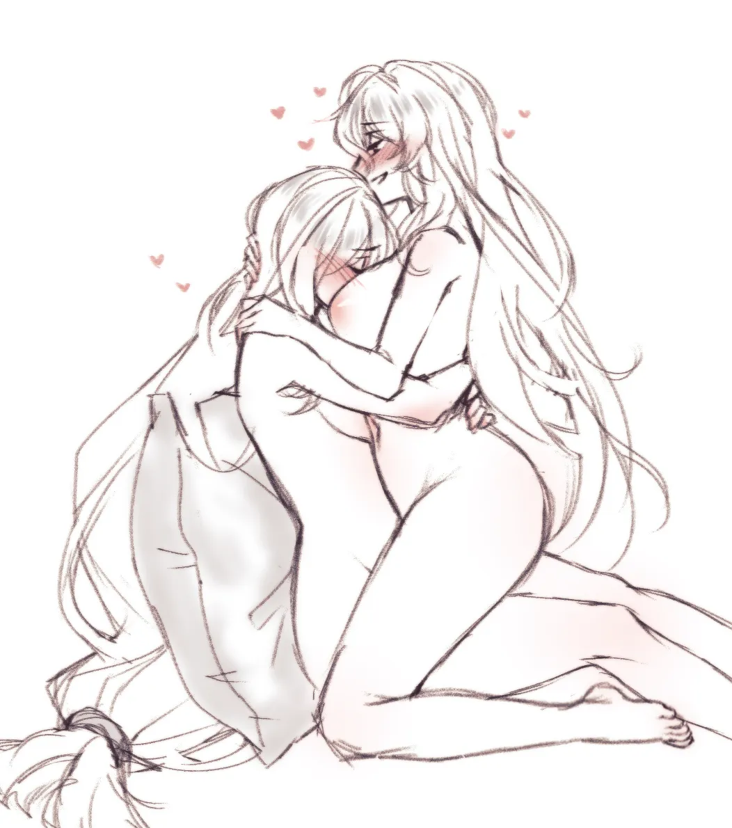 Skadi (Arknights), Specter (Arknights) by Orz (Kagewaka)