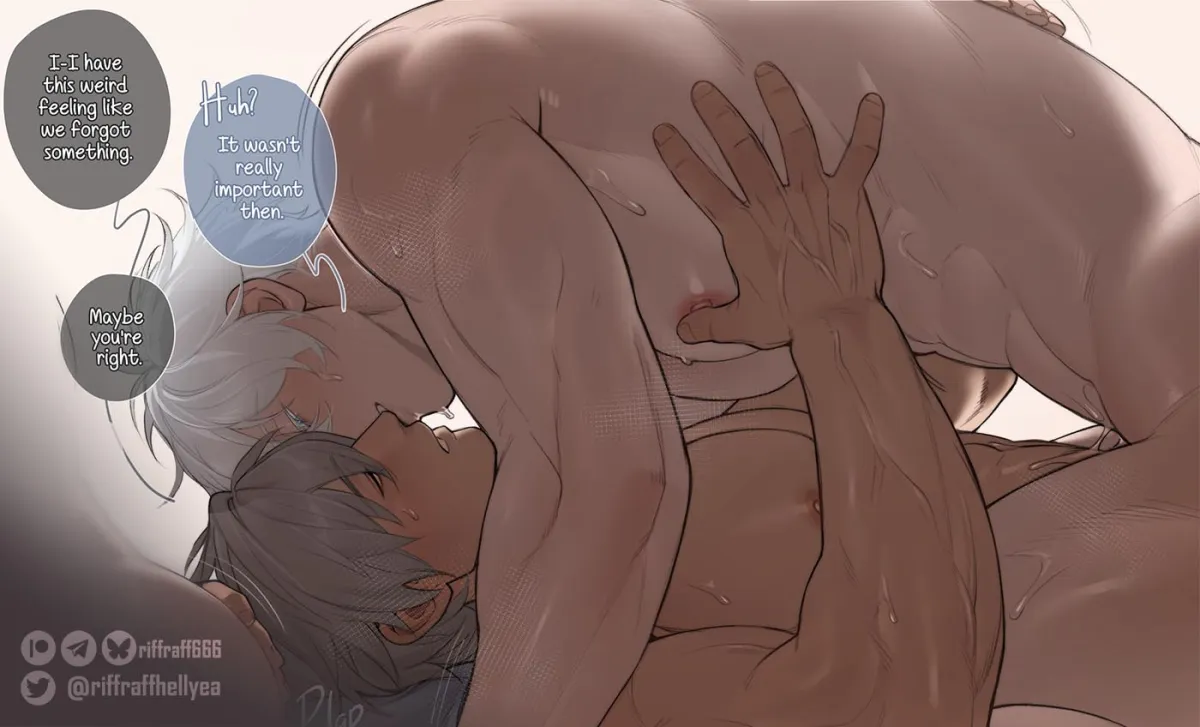 Gojo Satoru, Hatake Kakashi by Riffraffhellyea