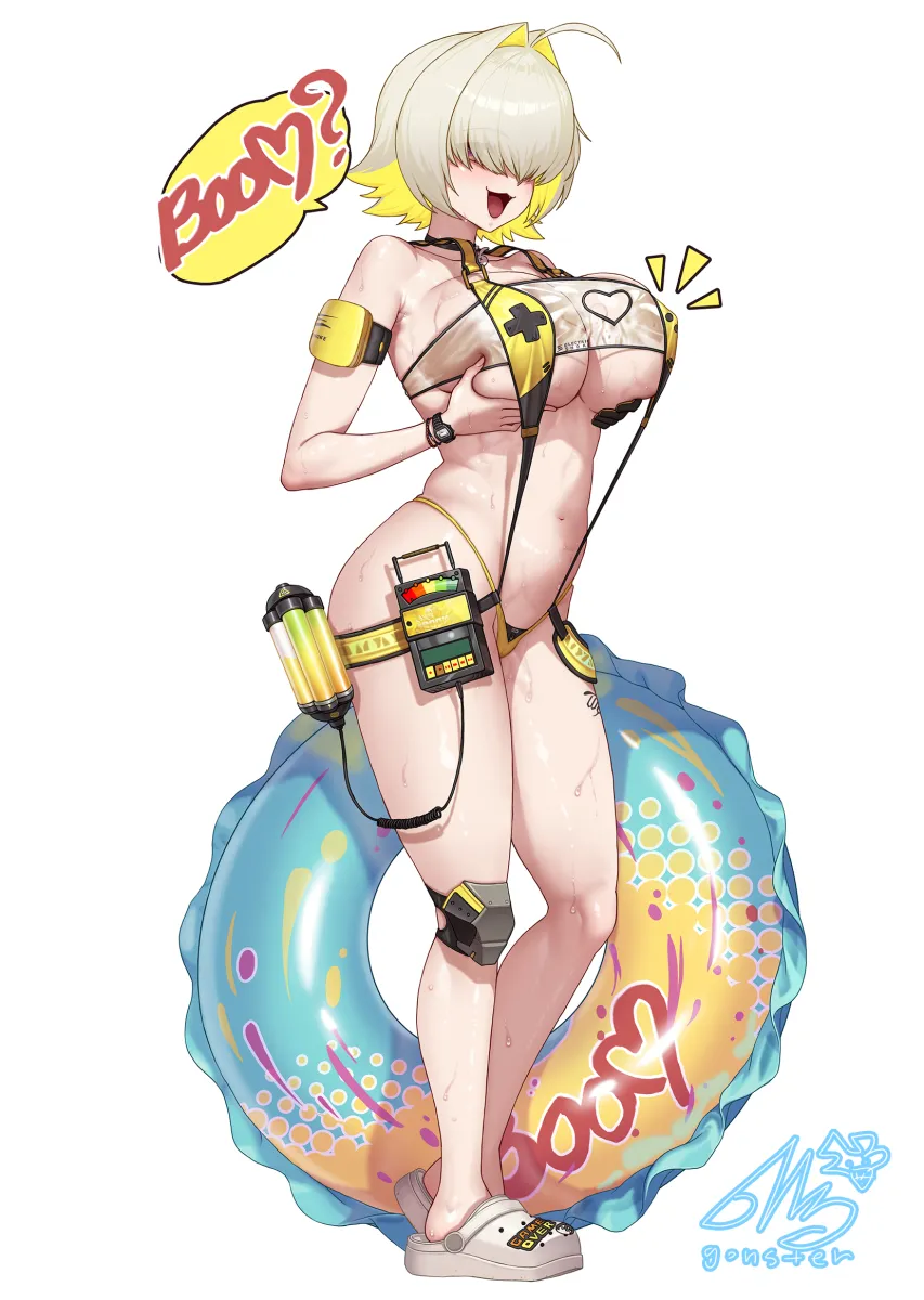 Elegg (Nikke), Elegg (Boom And Shock) (Nikke) by Gonster