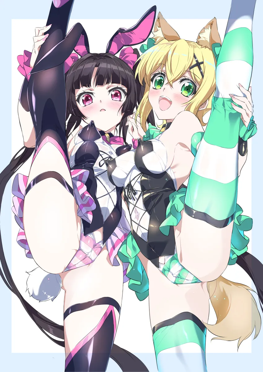 Akatsuki Kirika, Tsukuyomi Shirabe by Niko (Tama)