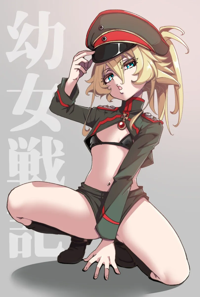 Tanya Degurechaff by Hal (Goshujinomocha)