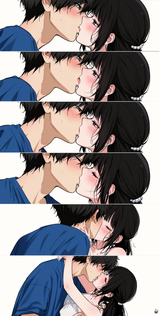 Chitanda Eru, Oreki Houtarou by Mery (Yangmalgage)