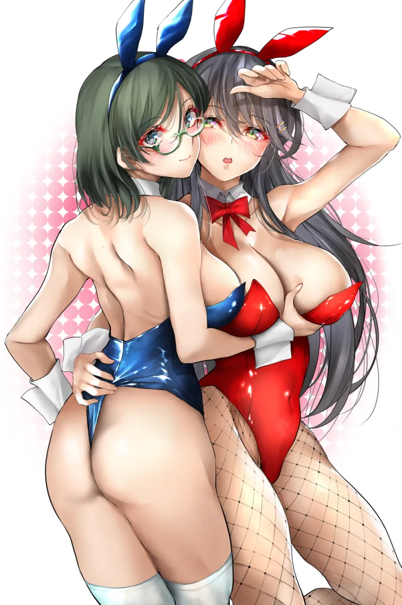 Haruna (Kancolle), Kirishima (Kancolle) by Tororo Ten