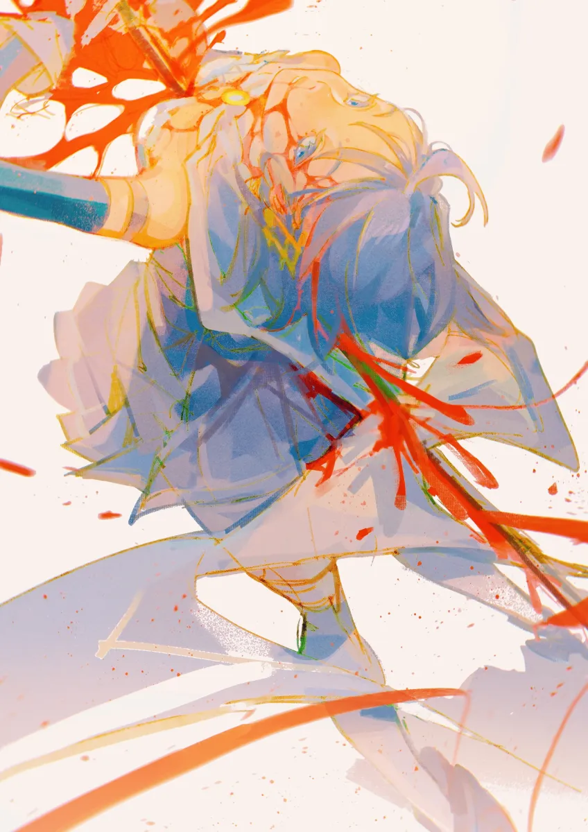 Miki Sayaka, Miki Sayaka (Magical Girl) by Riko-M