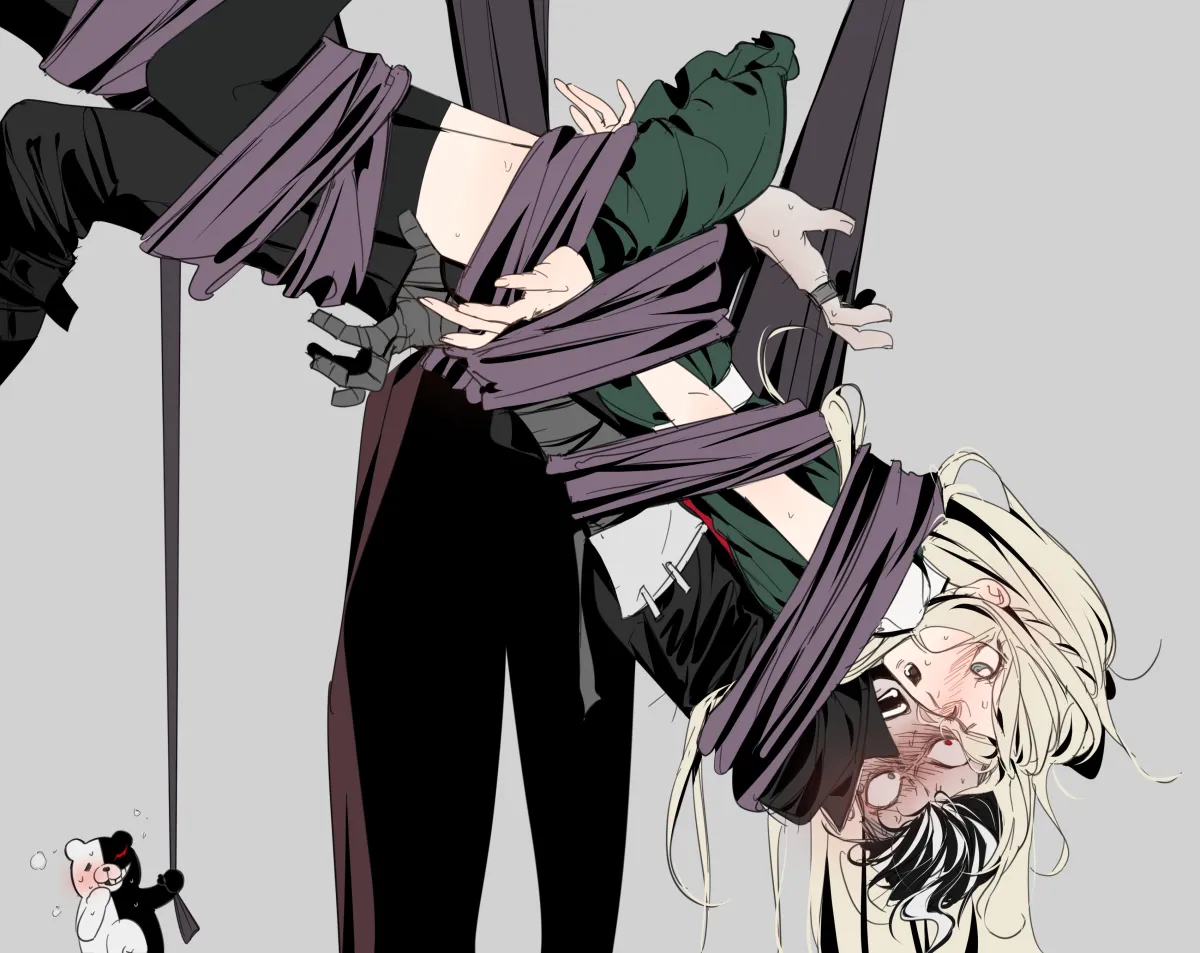 Monokuma, Sonia Nevermind by Osjja1