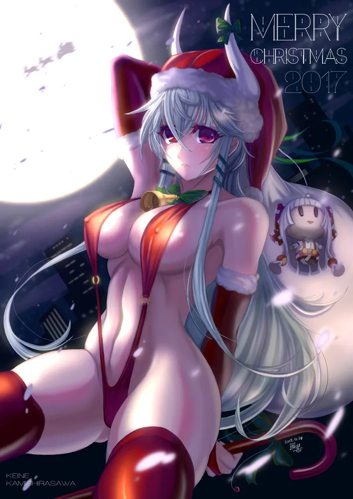 Fujiwara No Mokou, Kamishirasawa Keine by Tushuzhu