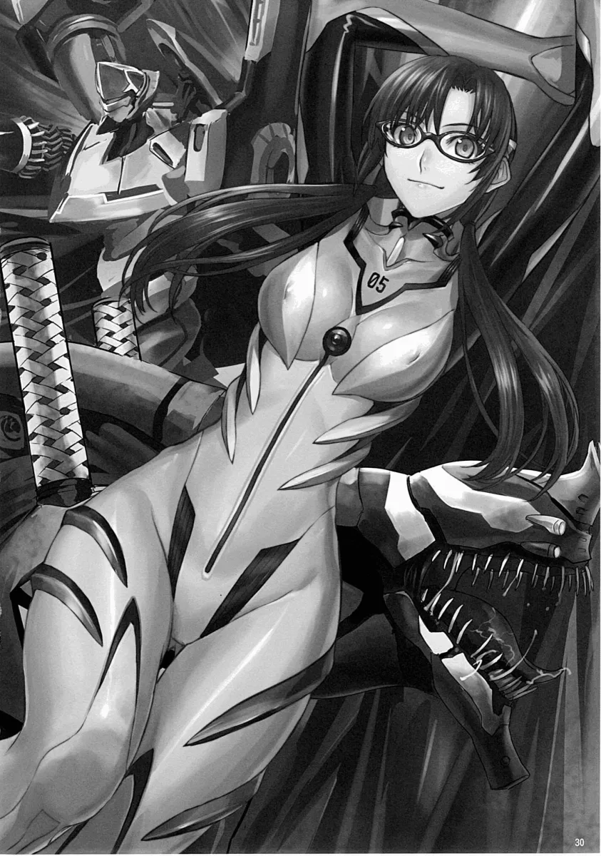 Makinami Mari Illustrious, Eva 02 by Ran'ou (Tamago No Kimi)