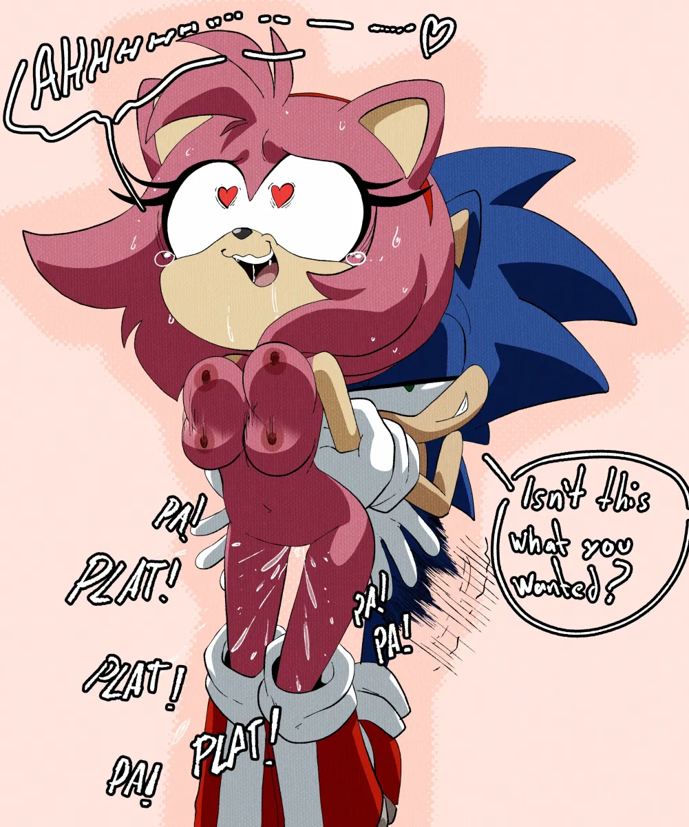 Sonic The Hedgehog, Amy Rose by Inker Comics