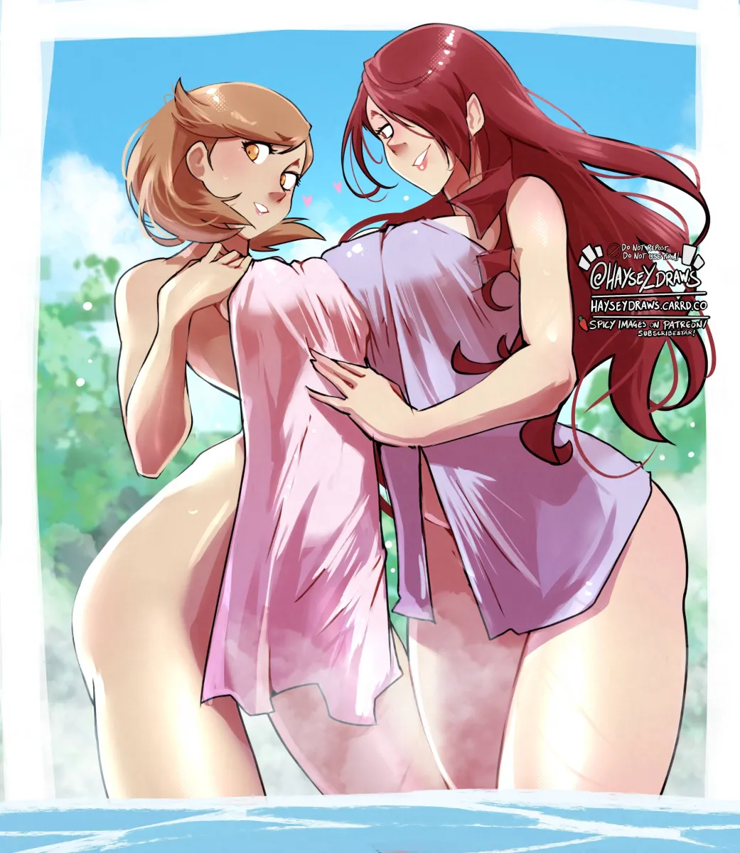 Takeba Yukari, Kirijou Mitsuru by Haysey
