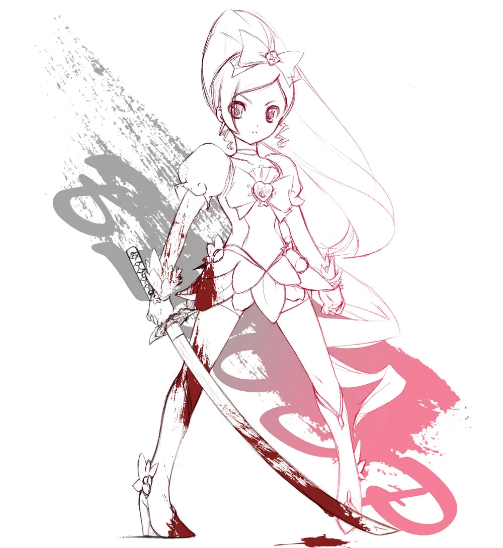 Hanasaki Tsubomi, Cure Blossom by Waon (Artist)