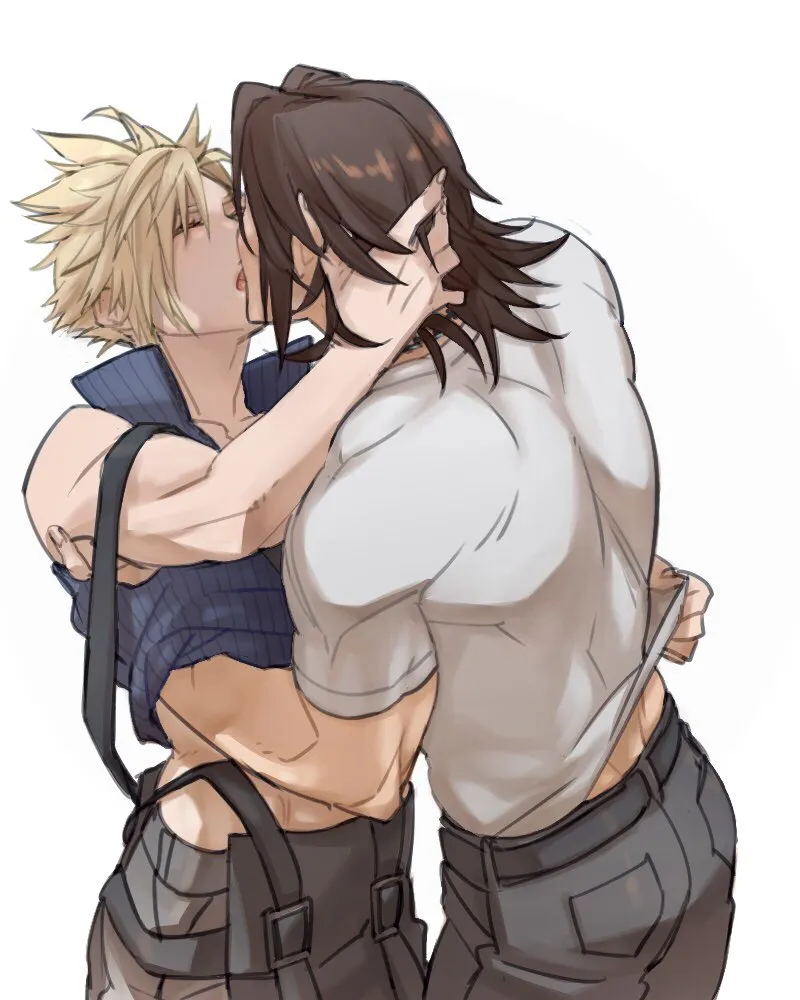 Cloud Strife, Squall Leonhart by Ryouto