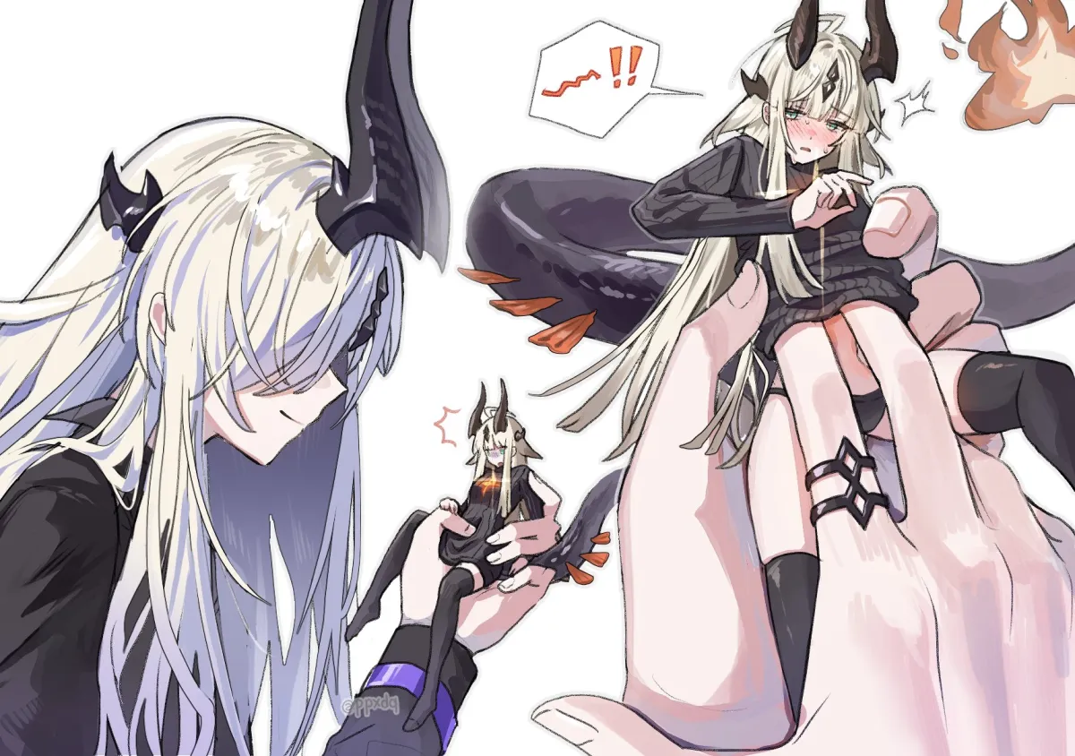 Reed (Arknights), Necrass (Arknights) by Ppxdq