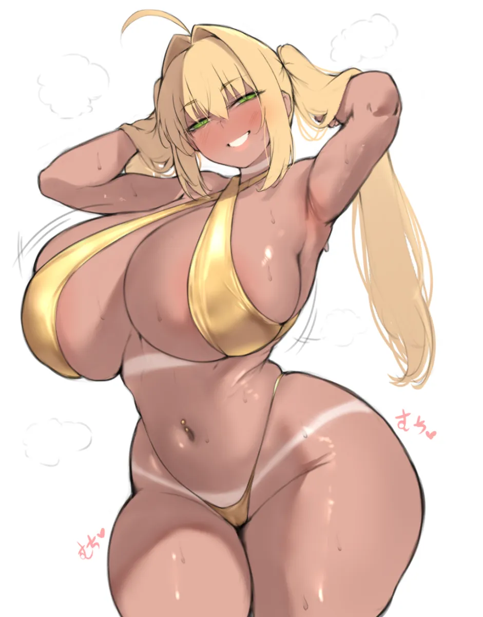 Nero Claudius (Fate), Nero Claudius (Swimsuit Caster) (Fate) by Aster Crowley
