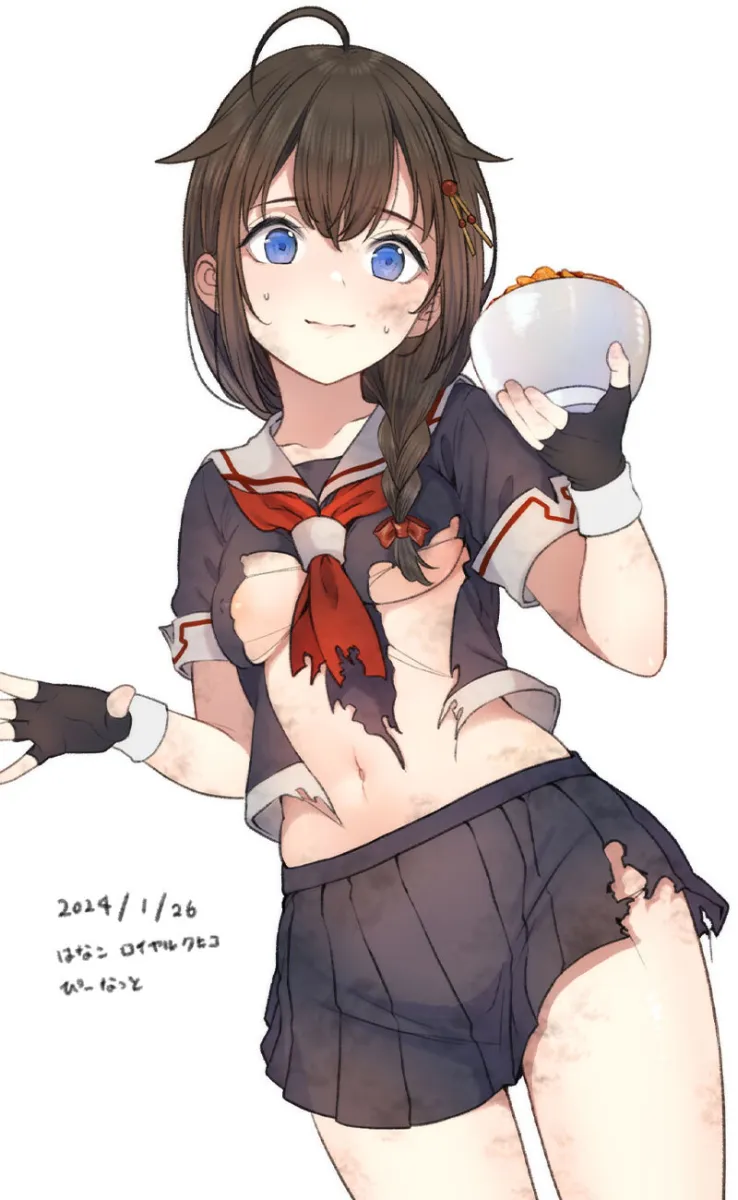 Shigure (Kancolle), Shigure Kai Ni (Kancolle) by Hanako (Peanut)