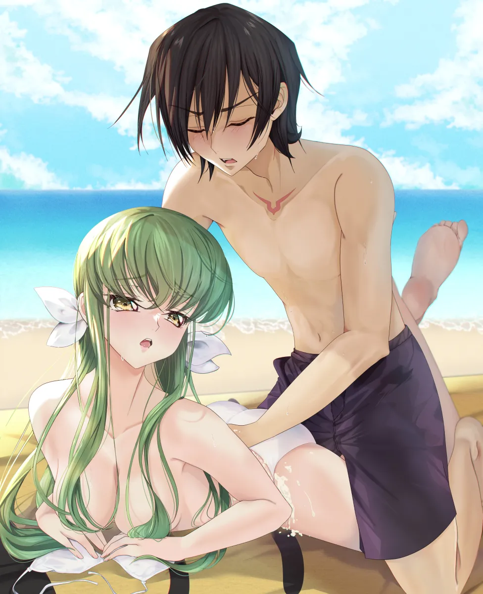 C.c., Lelouch Vi Britannia by Budgiepon