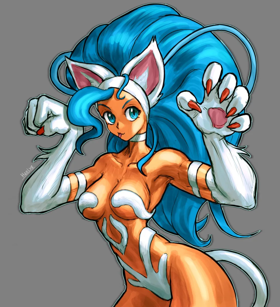 Felicia (Darkstalkers) by Haelya Frame