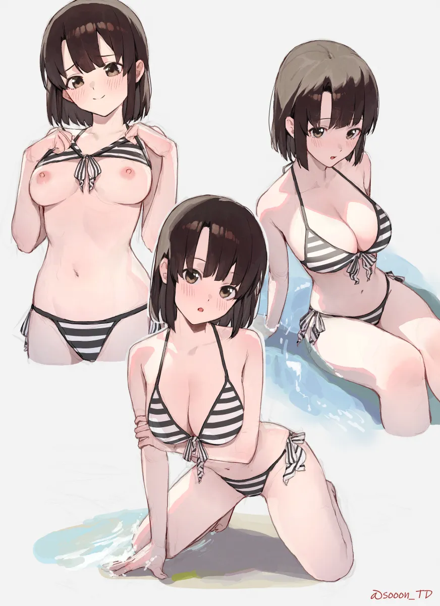 Katou Megumi by Sooon