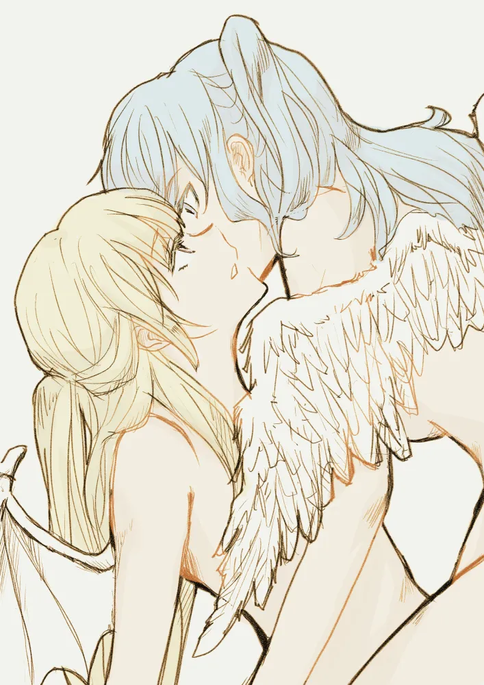 Matsubara Kanon, Shirasagi Chisato by Ayutarochan