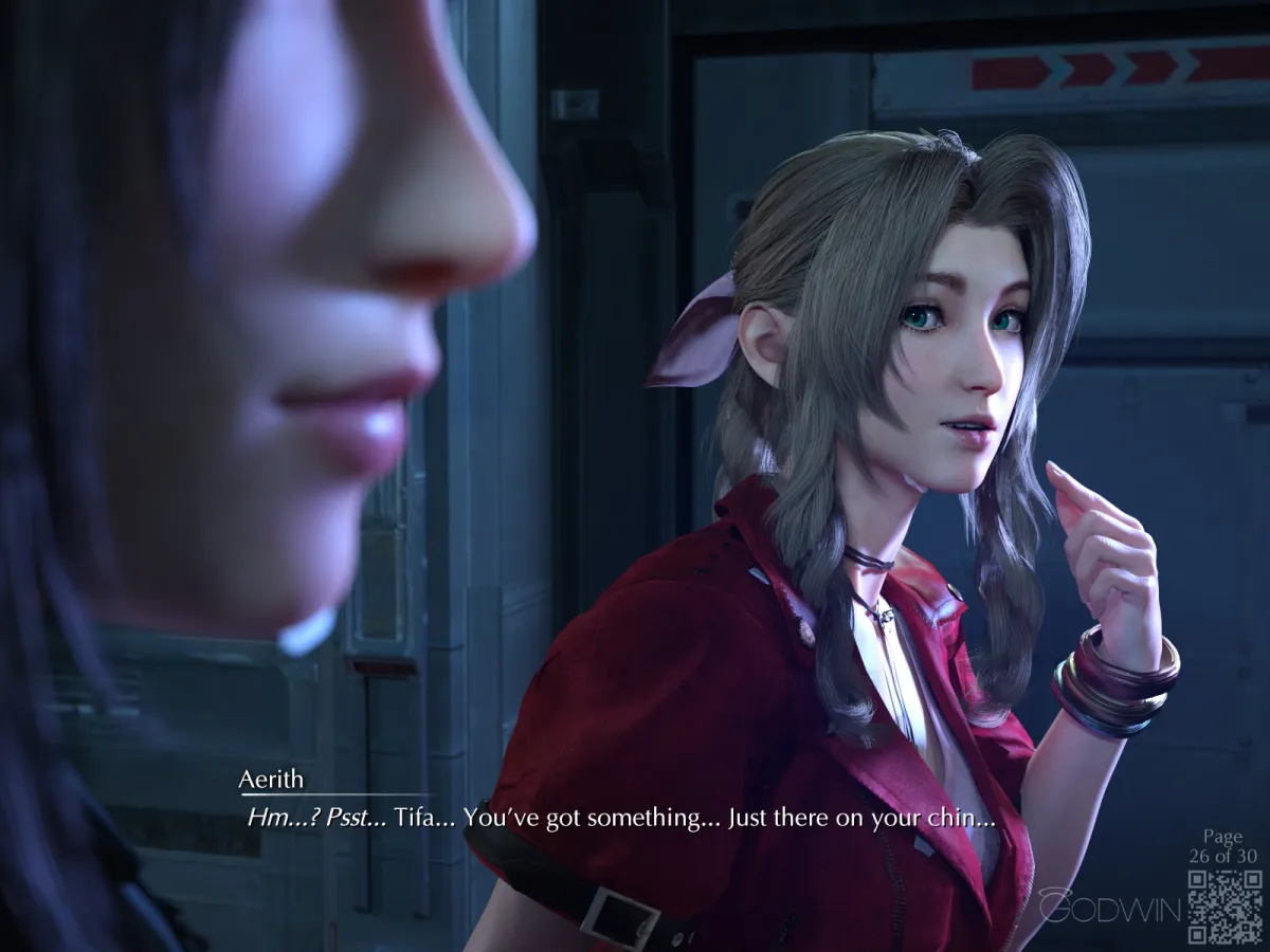 Tifa Lockhart, Aerith Gainsborough by Godwin3D