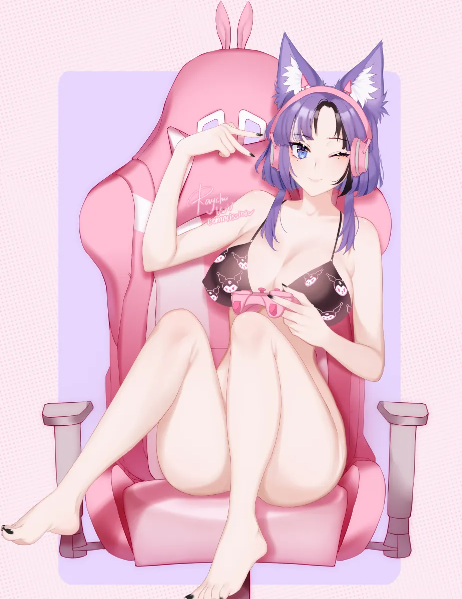 Kuromi, Awful Queen (Vtuber) by Raychu