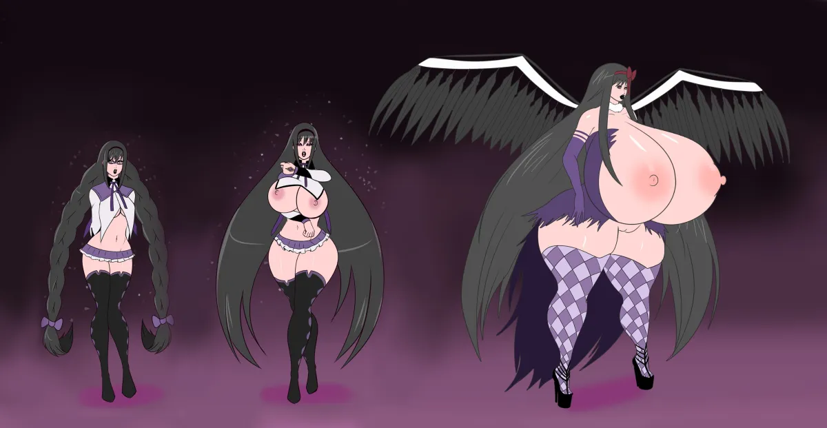 Akemi Homura, Akemi Homura (Magical Girl) by Bimbo Annon