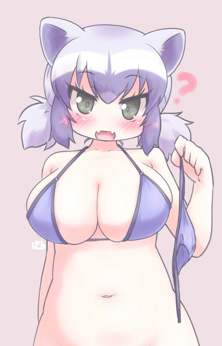 Common Raccoon (Kemono Friends) by Uho (Uhoyoshi-O)